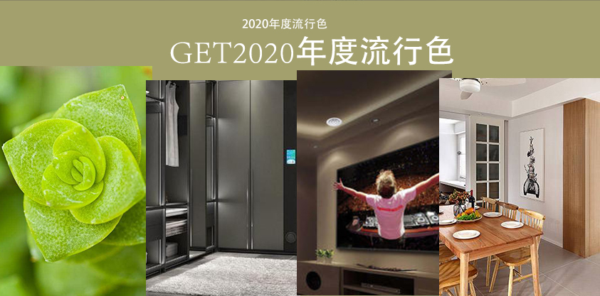 2020年秋冬流行色，板材花色你看好哪款？
